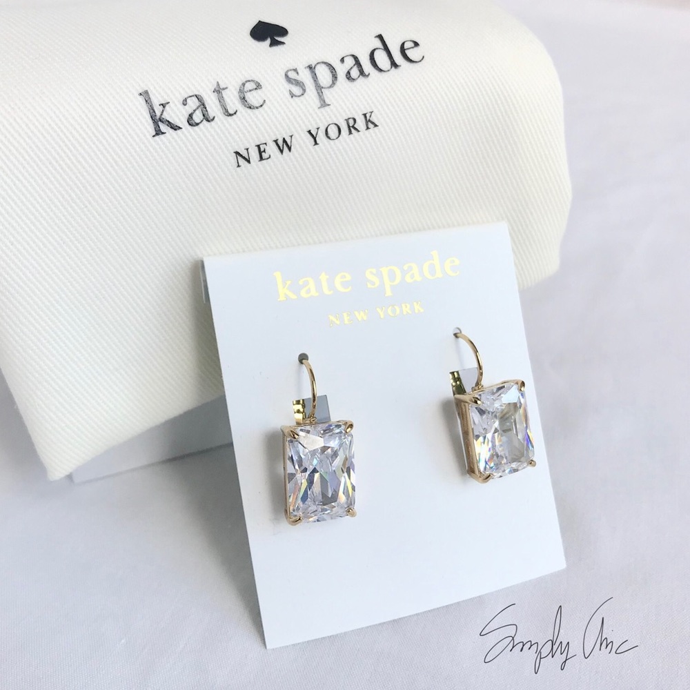 ‼️SOLD‼️New Kate spade draped jewels drop earrings - Picture 1 of 5